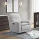 Aiden Dusty Gray Triple Power Glider Recliner with USB Port