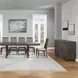 Riverdale Black 1 Door Server