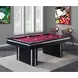 Remy Black and White Billiard Table