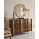 Vantage Warm Brown 9 Drawer Tourmaline Richmond Dresser with Rectangular Landscape Mirror