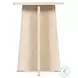 Melange Travertine Marble Cirque Spot Table