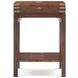 Althorp Ramsey Mahogany and Gold Rectangular Bingham Accent Table