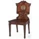 The Wootton Ramsey Mahogany Hall Accent Chair