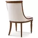 Althorp Living History Ramsey Mahogany and Gold Extendable Dining Room Set