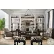 Spencer London One Fifth Black Upholstered Haringey Stool