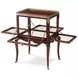 Althorp Ramsey Mahogany Rectangular Pierced Vitrine Side Table