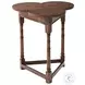 Althorp Oak Clover 25" Accent Table