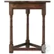 Althorp Oak Clover 25" Accent Table