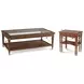 Althorp Rectangular Glass Top Occasional Table Set