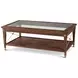Althorp Rectangular Glass Top Cocktail Table