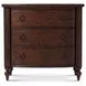 Althorp Victory Oak Brown 3 Drawer Naseby Nightstand