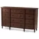 Althorp Victory Oak Brown 9 Drawer Naseby Dresser