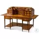 Althorp Marbury Green And Silver Tooling Ramsey Mahogany 60" House Desk