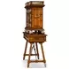 The Butler's Antique Ramsey Mahogany Speciality 12 Drawer And 2 Shelves Cocktail Cabinet