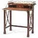 Althorp Ramsey Mahogany and Gold 30" Admiralty Naval Campaign Home Office Set