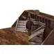 Althorp Lacasa and Chester 46" The Grand Staircase Fall Front Writing Desk