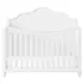 Annie White Convertible Crib with Guardrails