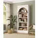 Albany White Arched Bookcase