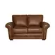 Maverick Cinnamon 67" Top Grain Leather Loveseat