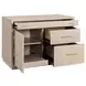 Marlowe Polished Limestone Leather Executive Home Office Set