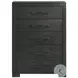 Kenn Black Platform Bedroom Set