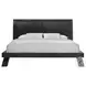 Kenn Black King Platform Bed