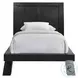 Kenn Black Twin Platform Bed