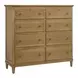 Oakmere Beige and Natural Upholstered Storage Panel Bedroom Set