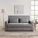 Alta Gray Sofa with Pull Out Bed