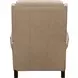 Amber Cashmere Stone Leather Push Thru The Arms Recliner