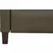 Amber Oasis Olive Leather Dual Power Recliner with Power Headrest and USB Charging