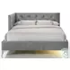 Juniper Grey Full Upholstered Platform Bed