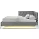 Juniper Grey Full Upholstered Platform Bed