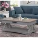 Americana Modern Dove Cocktail Table