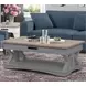 Americana Modern Dove Cocktail Table