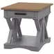 Americana Modern Dove End Table