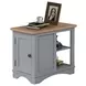 Americana Modern Dove Chairside End Table