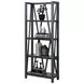 Nantucket Denim Etagere Bookcase