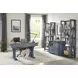 Americana Modern Denim Functional File Cabinet With Power Center