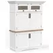 Americana Modern Cotton Workstation With LED Light