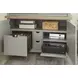 Nantucket Dove Workstation With LED Light