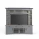 Americana Modern Dove Entertainment Wall