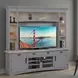 Americana Modern Dove Entertainment Wall