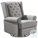 Amelia Charcoal Power Glider Recliner
