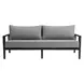 Cayman Dark Gray Outdoor 80" Sofa