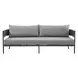 Menorca Dark Gray Outdoor 94" Sofa