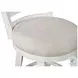 Meadowbrook Whitewash Swivel Bar Stool