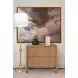 Andre Natural Oak 2 Drawer Side Table