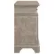 Summer Creek Scrubbed Oak 1 Drawer Open Nightstand with USB Charging