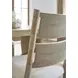 Sunset Cove White Upholstered Wood Back Side Chair Set of 2